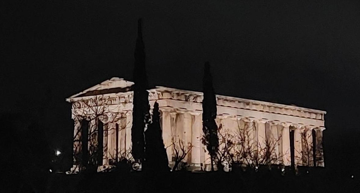 Apartmán Agora Vista Acropolis Atény Exteriér fotografie