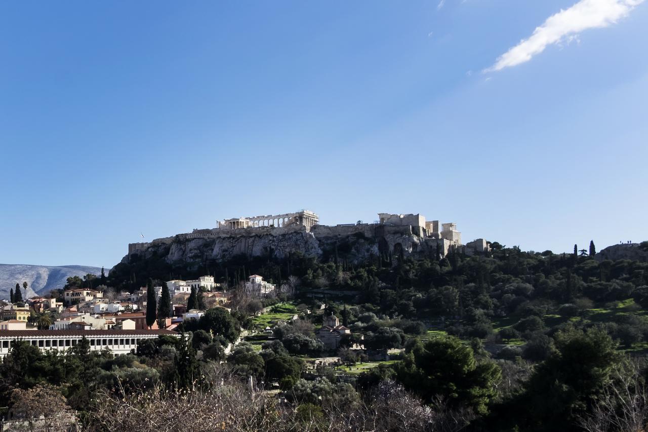 Apartmán Agora Vista Acropolis Atény Exteriér fotografie